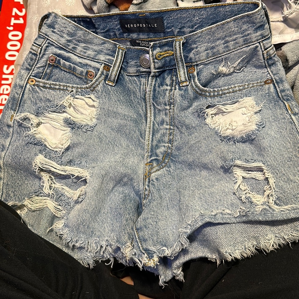 90s jean shorts